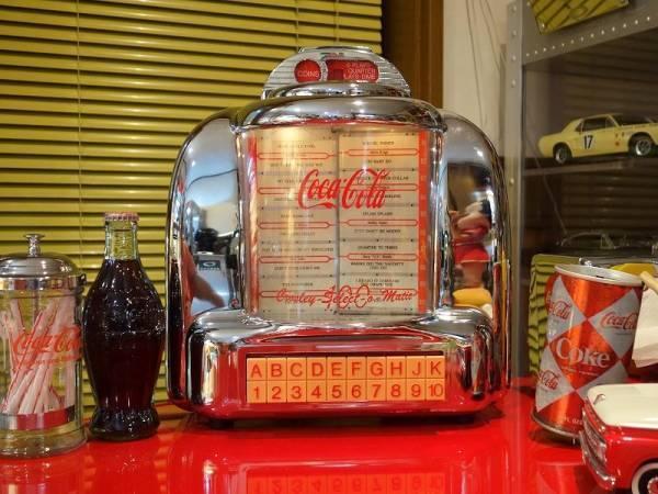 超レア☆コカコーラ アメリカンダイナー ジオラマセット ジューク