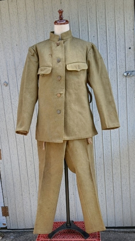 旧日本陸軍実物美品 改四五式外套 大正十年製 五号【三八式九九式九五
