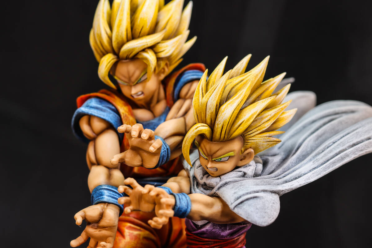 未使用】ドラゴンボール Grandista ゴジータ フィギュア リペイント 二