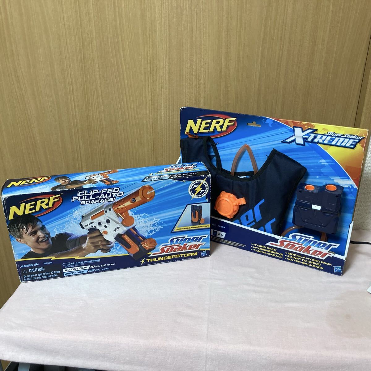 中古】Nerf スーパーソーカー ハイドロキャノン 水鉄砲 水の塊が飛ぶ 1