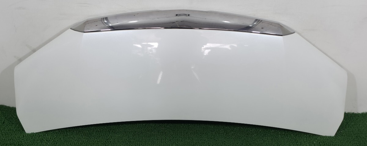 中古】ANH20Wアルファード純正ボンネットモール フードトップ メッキ