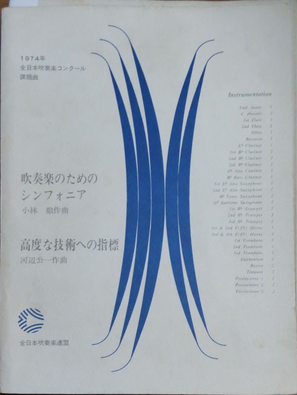 1994年度 全日本吹奏楽コンクール課題曲 「ベリーを摘んだらダンスに