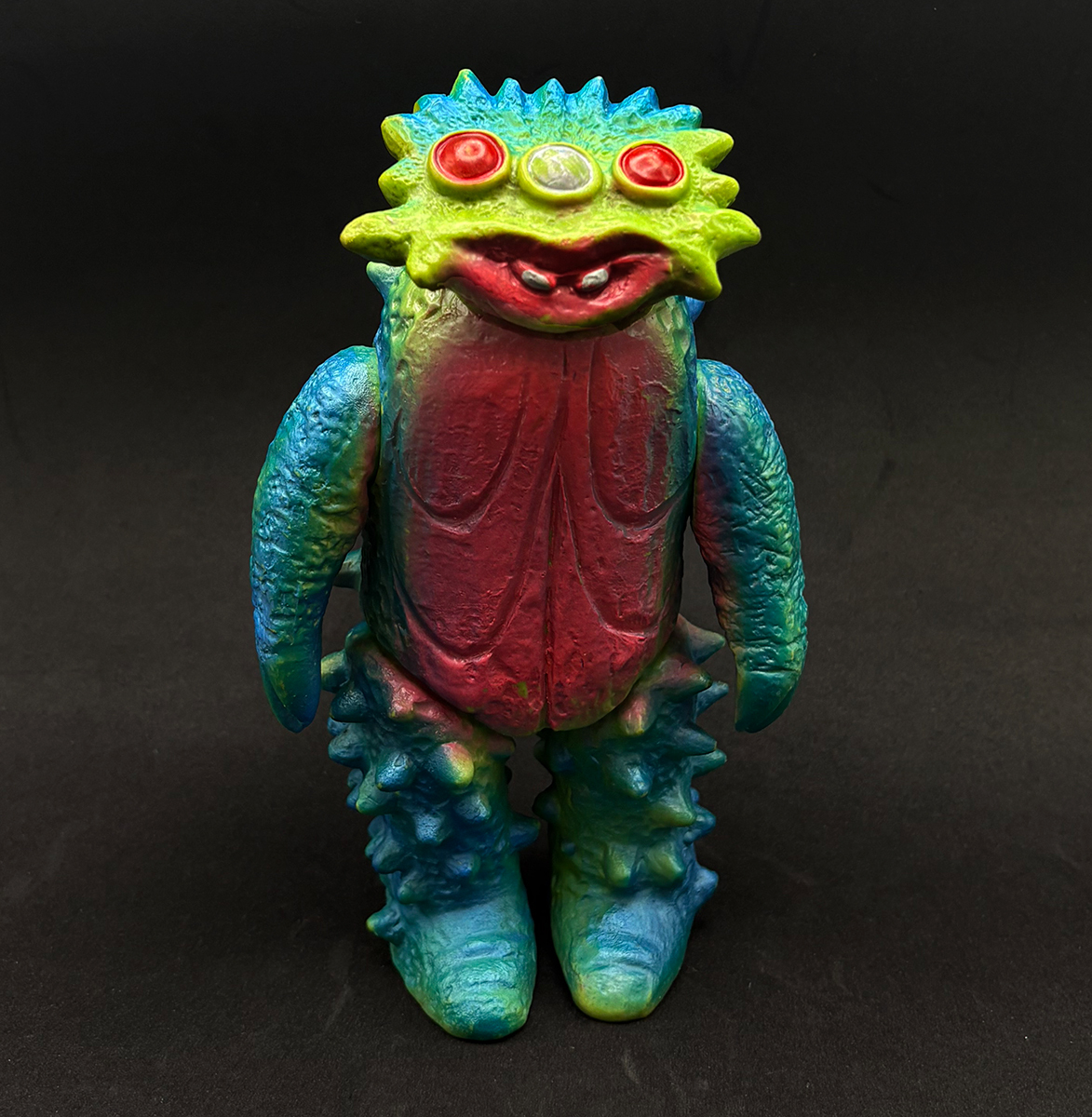 パチモン怪獣ソフビ ビーコン？茶系 「帰ってきたウルトラマン」の落札