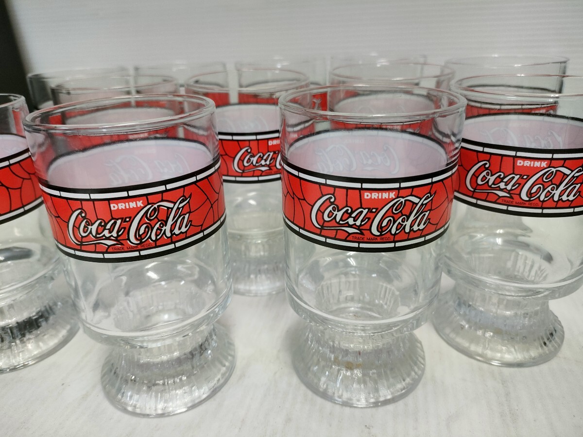 日本未発売/美品/Coca Cola/コカコーラ/ステンドグラス/ライトアップ