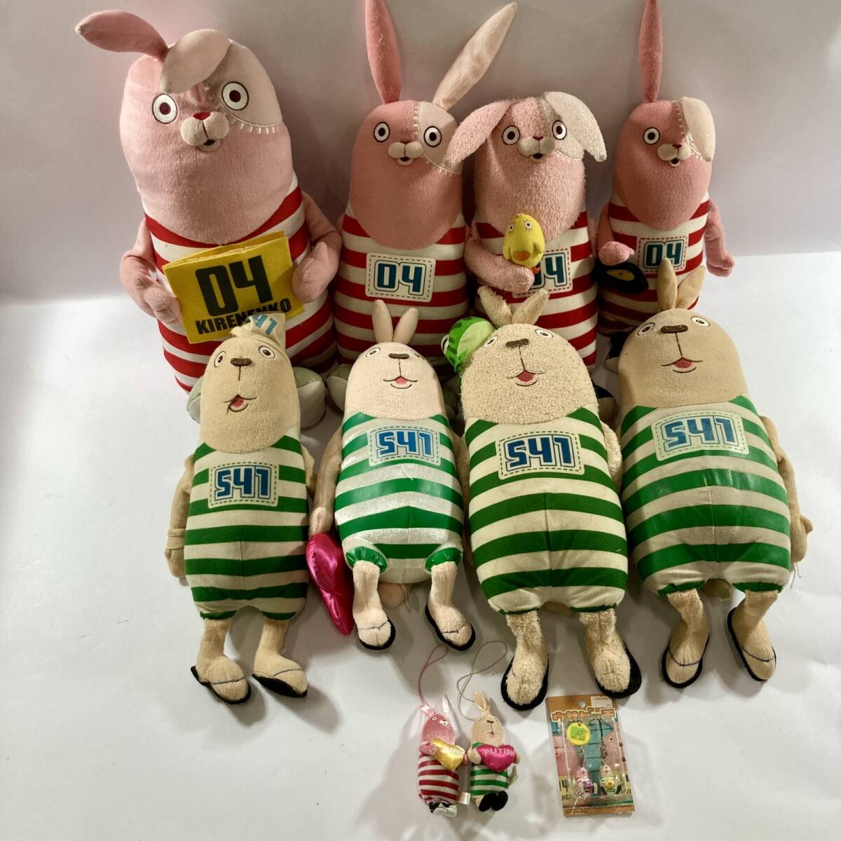 中古】◇ウサビッチ◇ プーチン キレネンコ BIG ぬいぐるみ 5個 【100