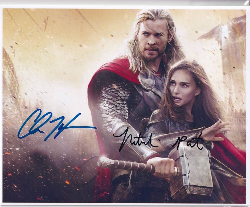 ナタリー・ポートマン Natalie Portman 直筆サイン入り写真 証明書付き