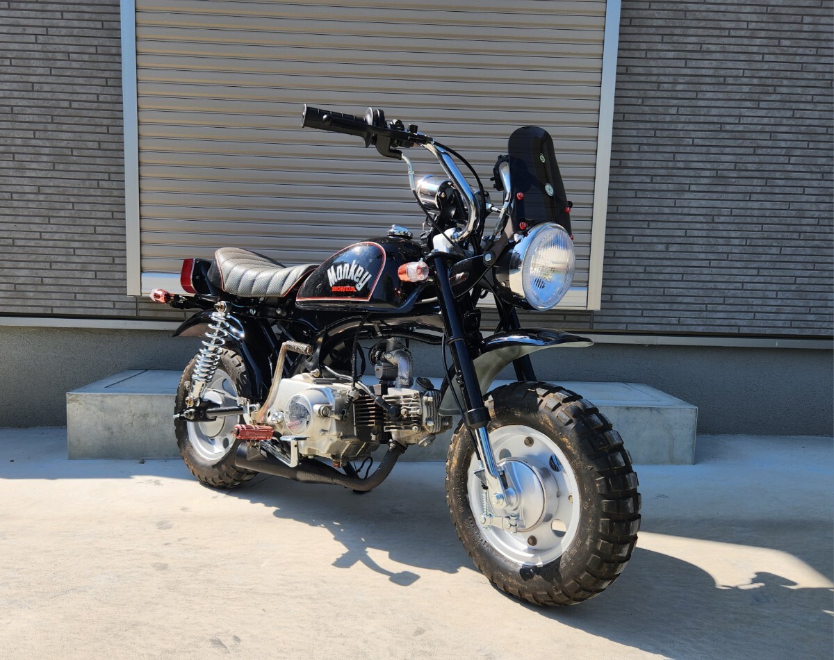 中古】モンキー ローダウンカスタム Z50J エンジン好調！ オイル