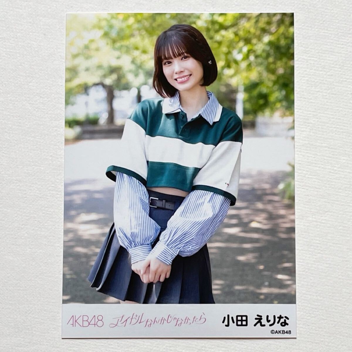 新品】AKB48 チーム8 小田えりな 神奈川県代表 直筆サイン&コメント
