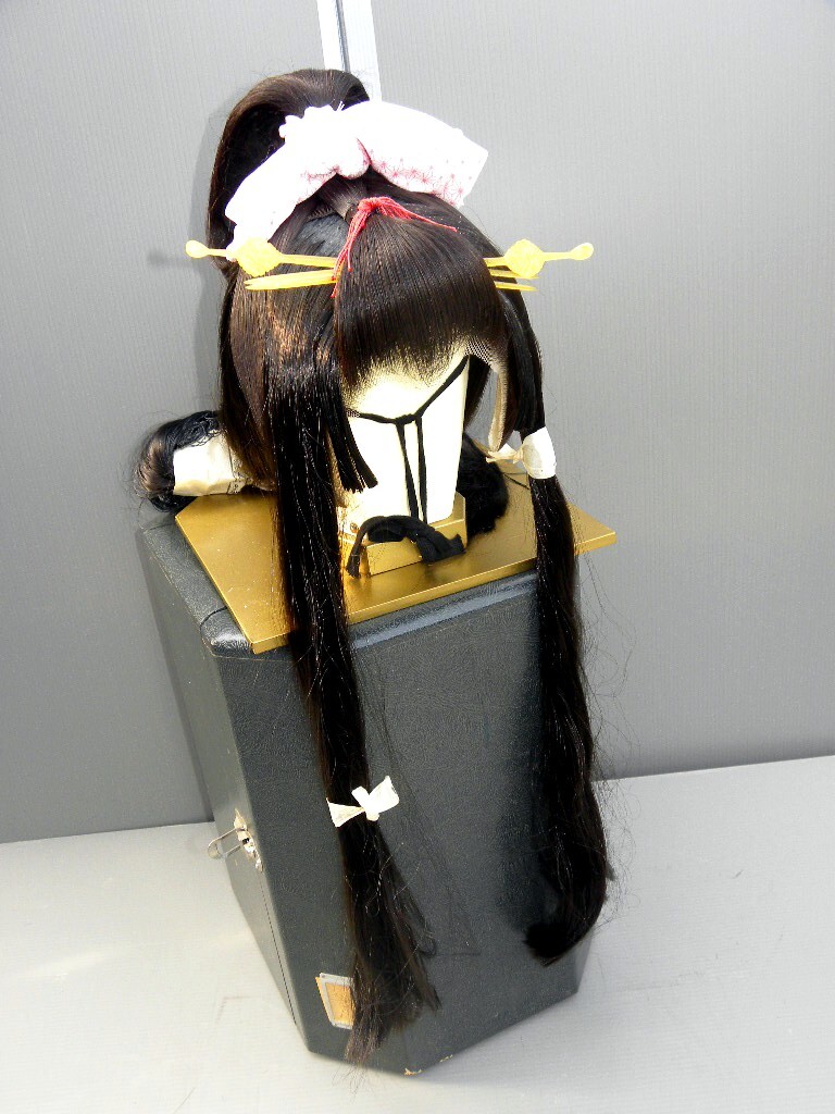 大衆演劇かつら 日本舞踊かつら ポニーテール 日本髪かつら 中古かつら