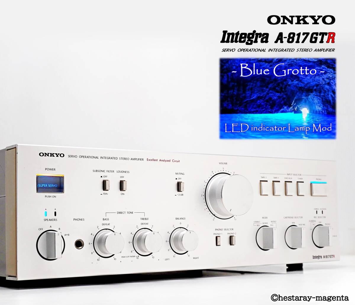 ONKYO A-701XG 整備済 ガリなし 動作品 プリメインアンプ ☆ ONKYO A-701XG プリメインアンプ 整備済 動作品 当時95,000円 日本