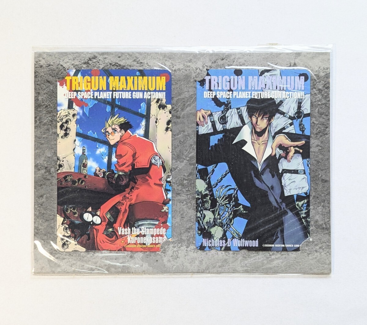 未使用】TRIGUN MAXIMUM トライガン・マキシマム 雑誌とじ込み付録