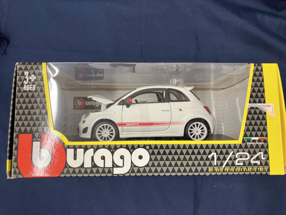 新品】【新品】ブラーゴ 1/24 フィアット アバルト 500 エッセエッセ