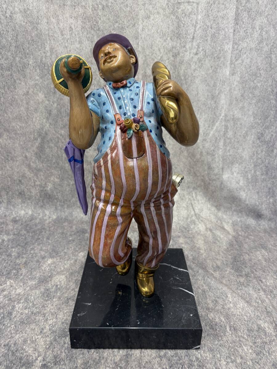 超レア！ヒロ・ヤマガタ ブロンズ像 『ショッパー/パリ婦人のお買い物