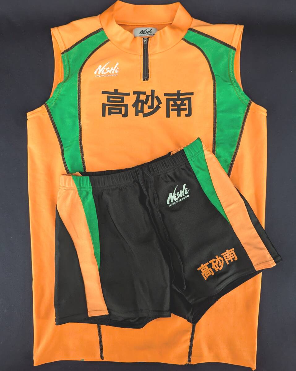中古】K0-544 ニシスポーツ 大阪汎愛高校 女子陸上部 昇華プリント