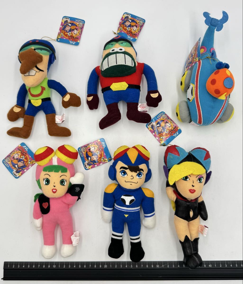 新品】レア 1993当時もの タイムボカン ぬいぐるみ 全6種セット 新品