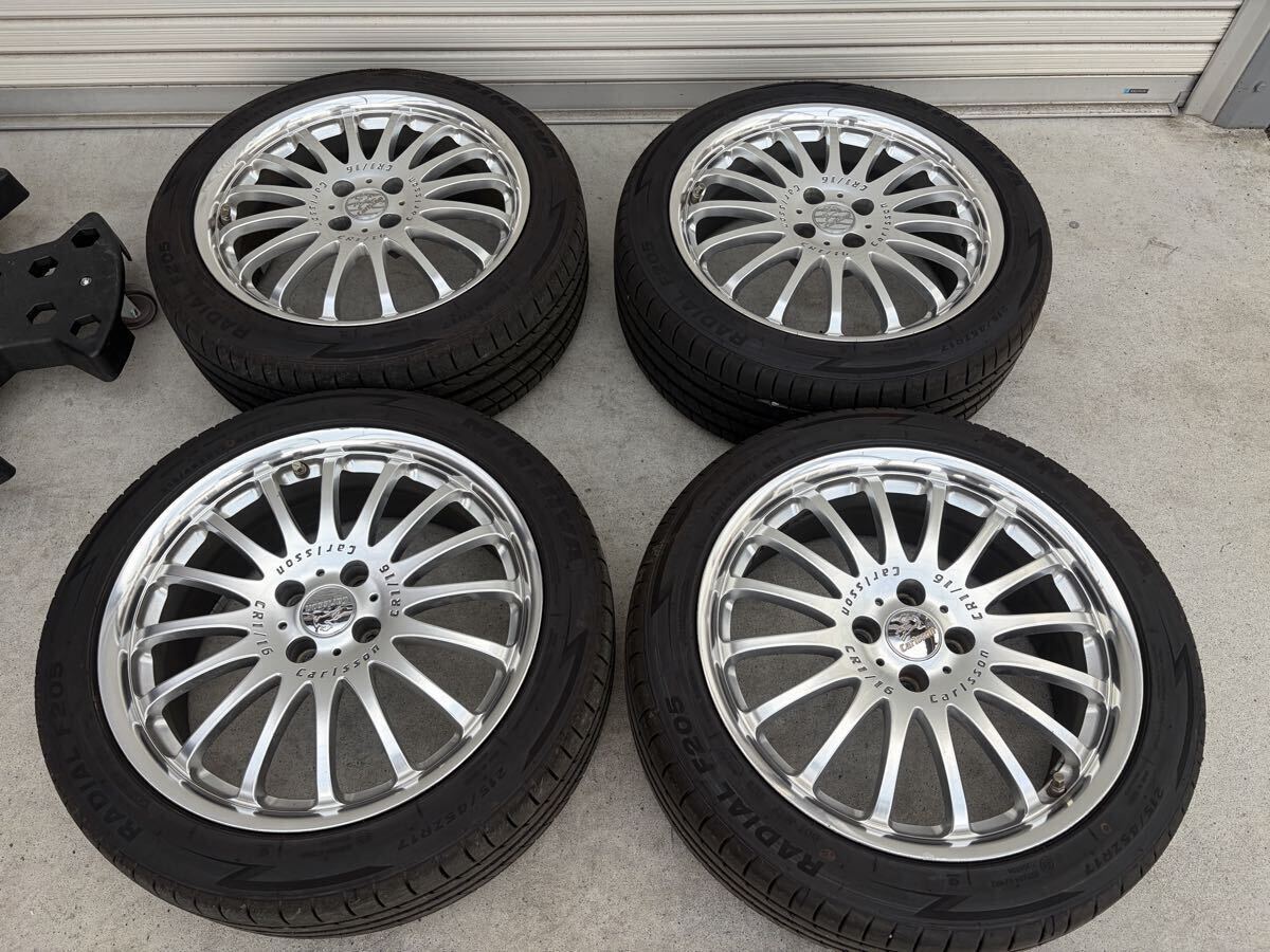 ☆激安!☆Carlsson カールソン CR 1/16 17インチホイール 7J+50 4穴