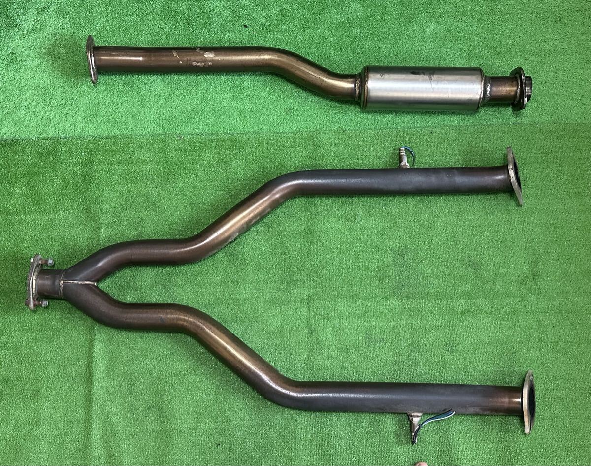 フィット GE8 センターパイプ 触媒ストレート 百式 フィットRS