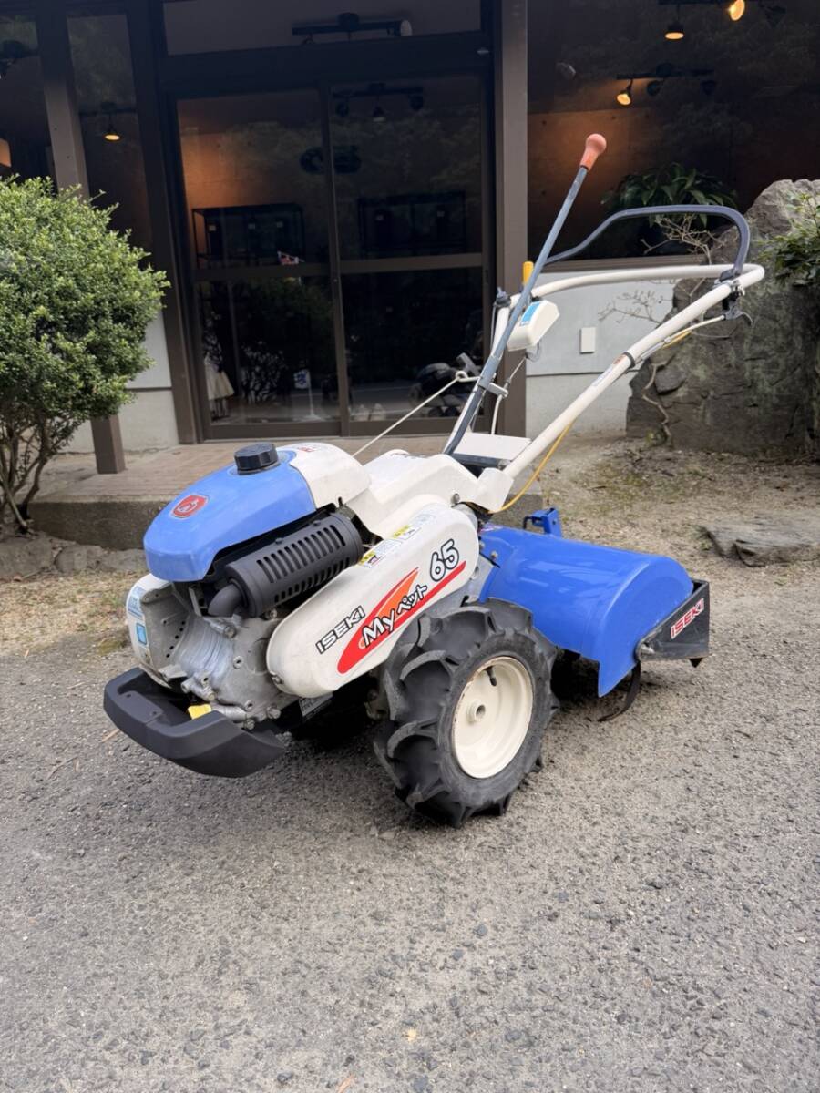 引取限定】中古 ISEKI イセキ 耕運機 管理機 KMR400-HX Myペット400 直