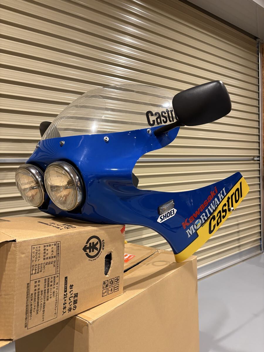 ヒロセ デュアル ロケットカウル デュアルカウル CBX CBR XJR ゼファー