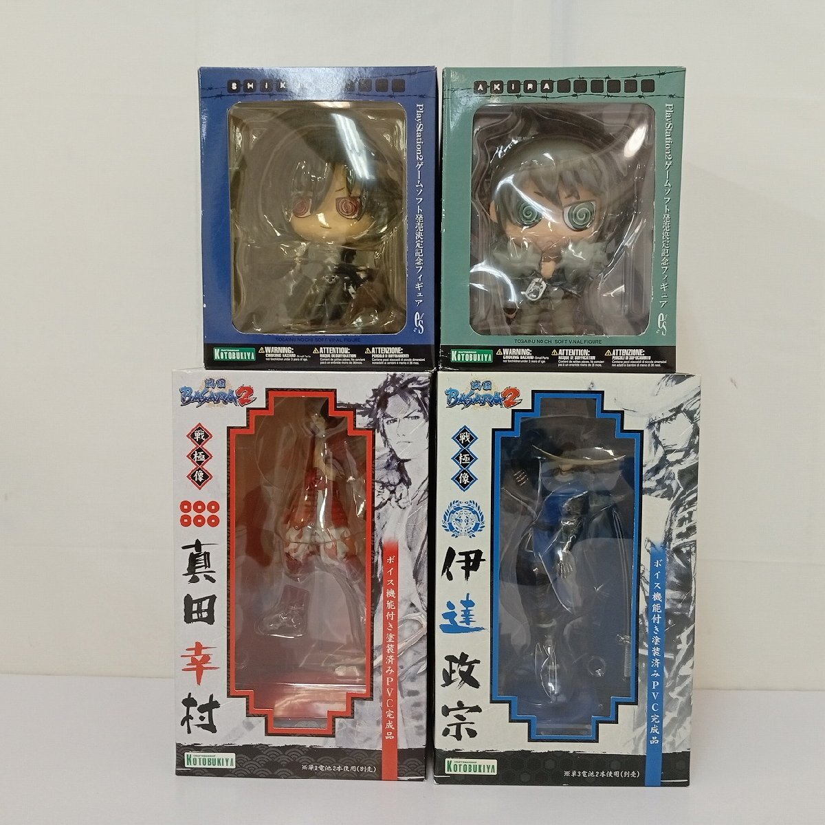 新品】タイトーくじ本舗☆花の慶次 D賞 ミニフィギュア 全6種コンプ 内
