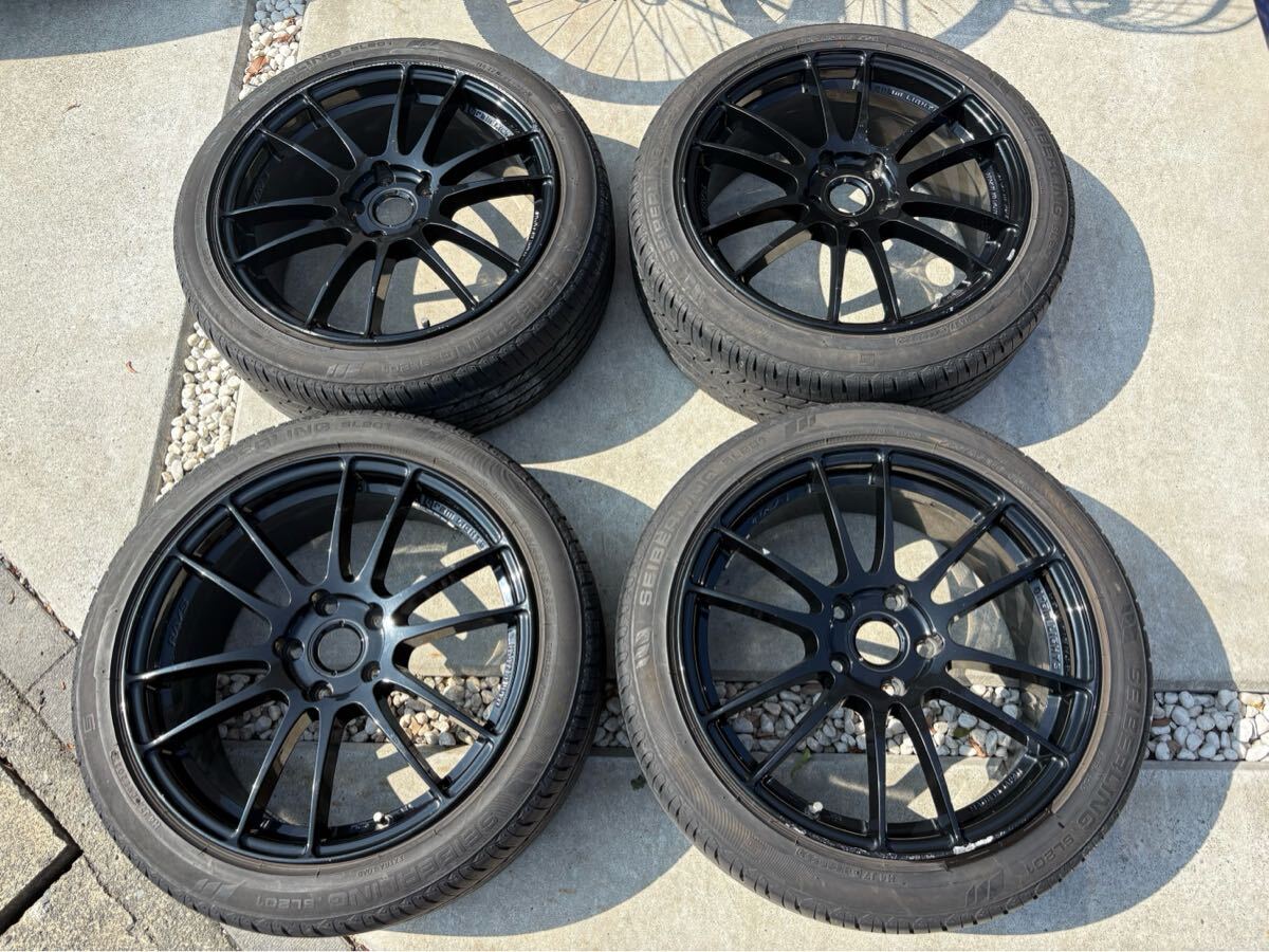 売り切り、廃盤RAYS グラムライツ57エクストリーム18インチ10.5J+12 4