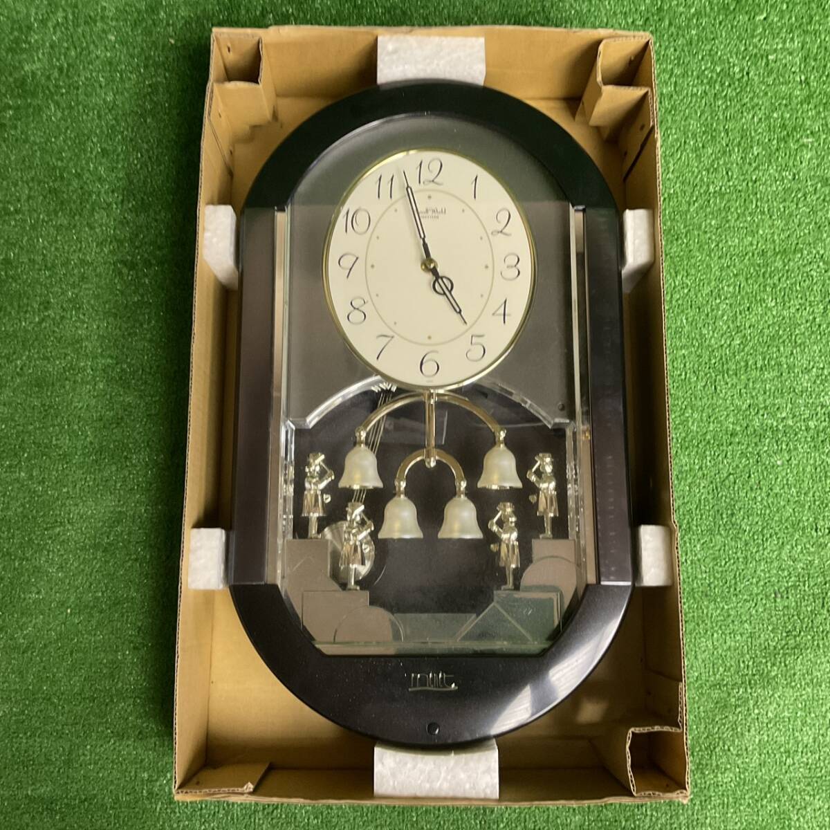 中古】動作品 スモールワールド menet メネット リズム 時計 壁掛け