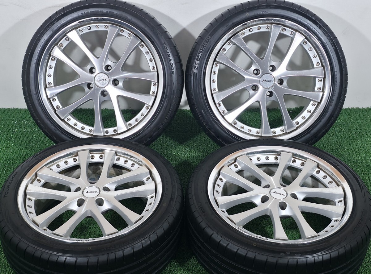 Weds Kranze バズレイア クレンツェ 19インチ 4本 8J5HPCD114.3+38
