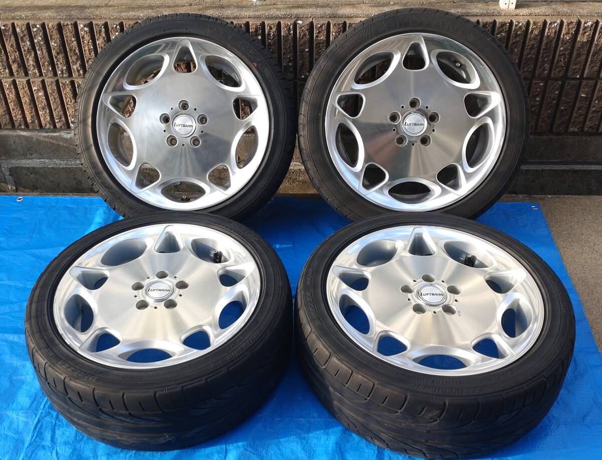 中古】LUFTBAHN DR5 ルフトバーン 19インチ 8J＋38 9J＋45 114.3 5H