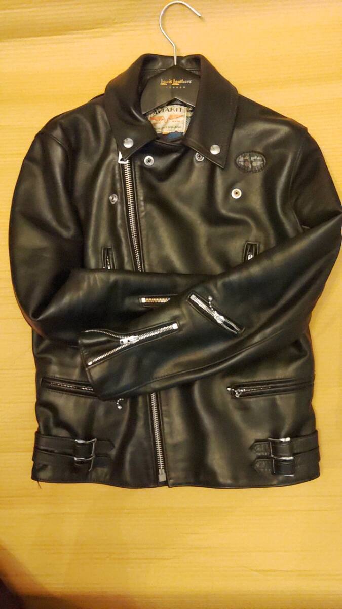 新品】【松本潤着用】【試着のみ新品】ルイスレザー サイクロン タイト