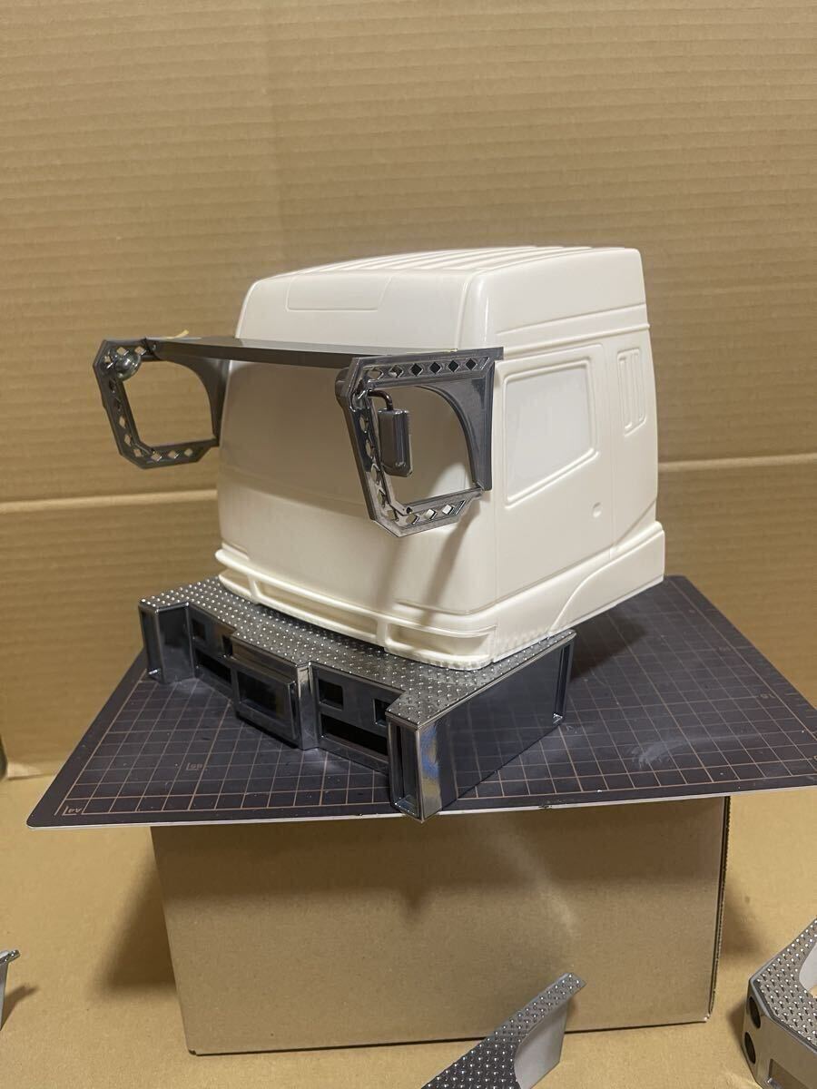 1/14トラック【キャデラックバンパー】1/14タミヤトレーラー デコトラ 中古】1/14 タミヤ キャデラックバンパー デコトラ ステンレス