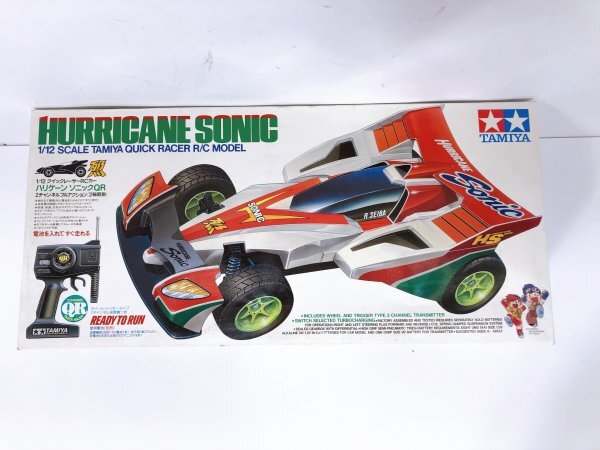 TAMIYA タミヤ 1/12 クイックレーサーRCカー ハリケーンソニックQR タミヤ 1/12 RC クイックレーサー ハリケーンソニックQR の落札情報