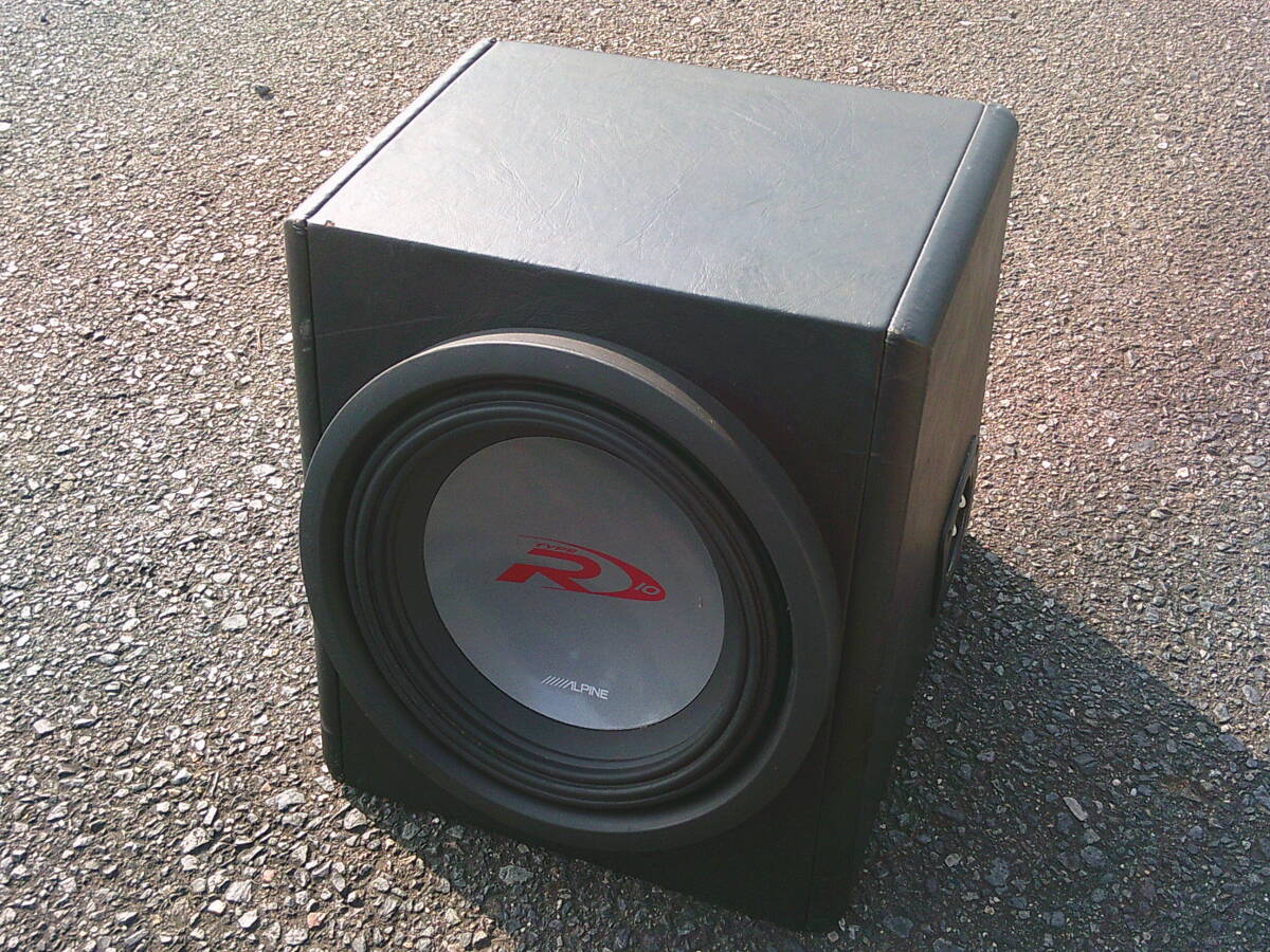 超希少 当時 動作確認OK ALPINE/アルパイン 13cm V8 サブウーファー