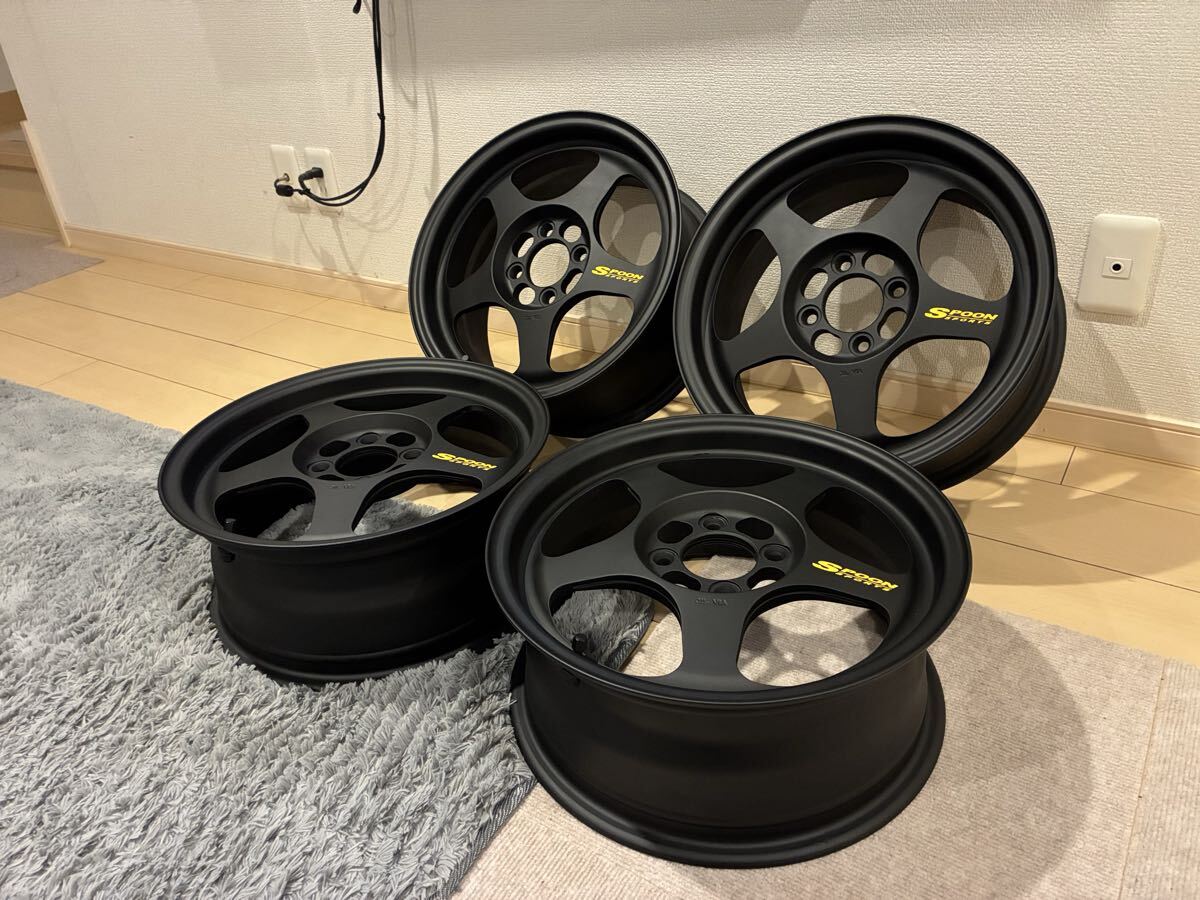 中古】リーガマスター EVO 15インチホイール 7J 4穴 PCD100 OFF25 2本