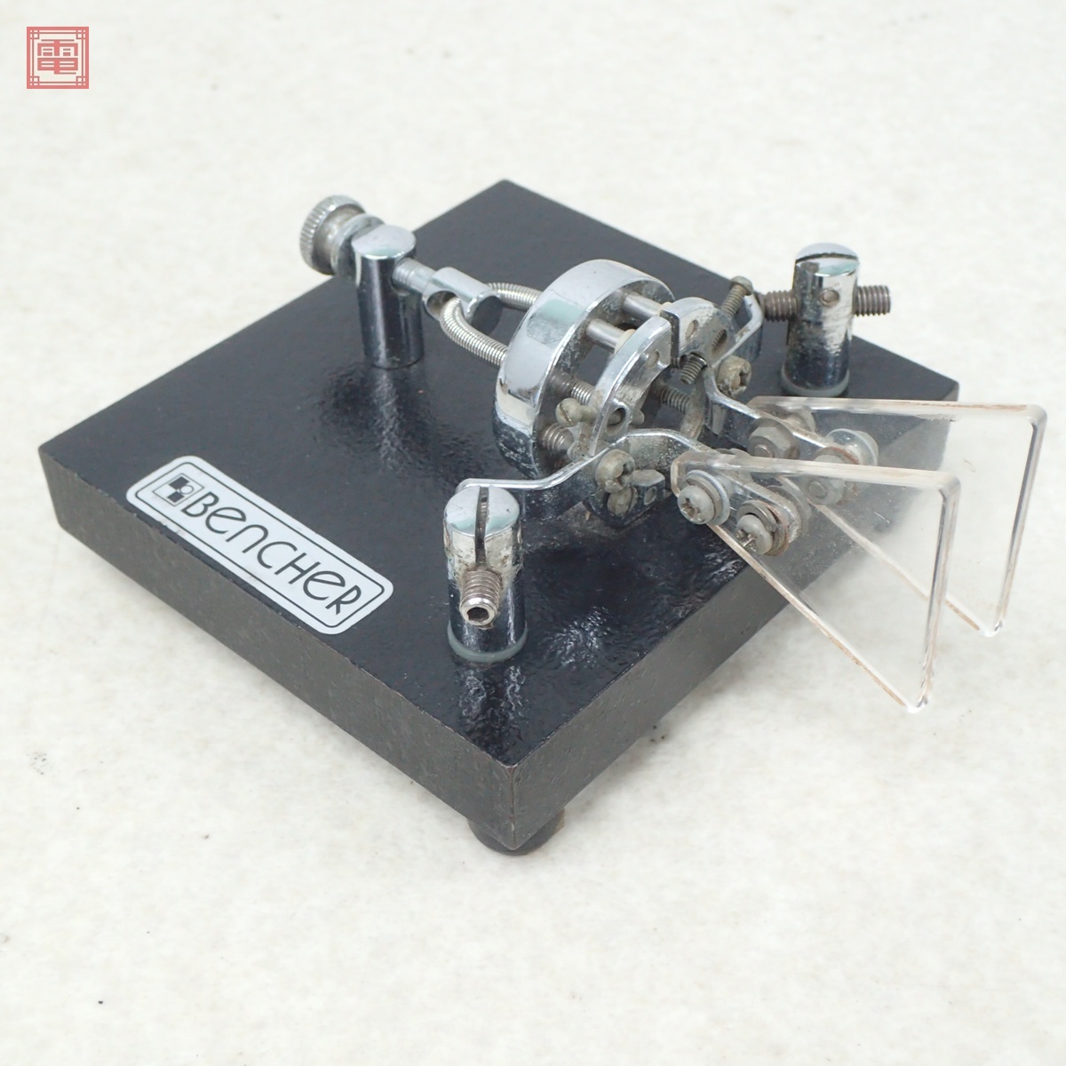 ベンチャー（Bencher）電鍵パドル JA-2クローム カバー付（中古） JA-2