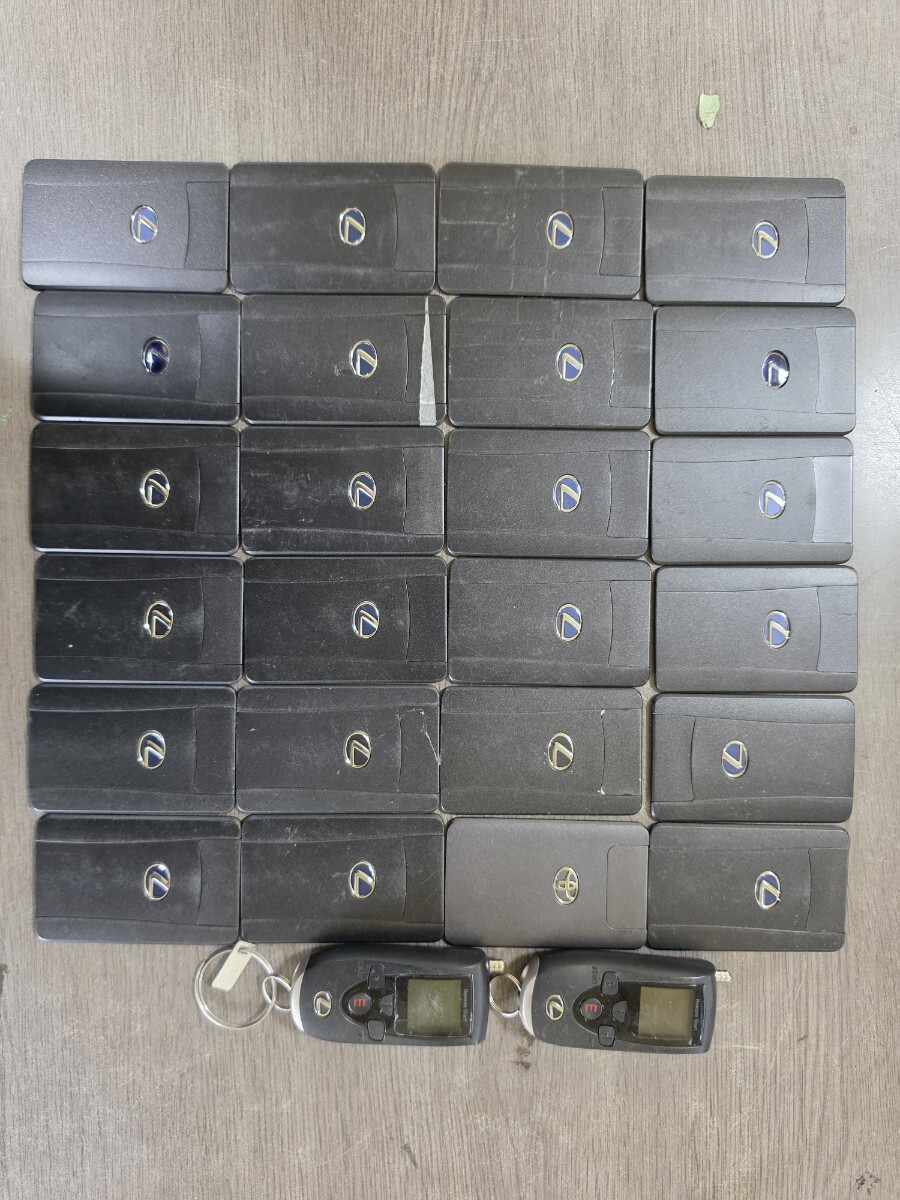 新品】レクサス純正 LEXUS スマートキー キーレス カードキーの2個