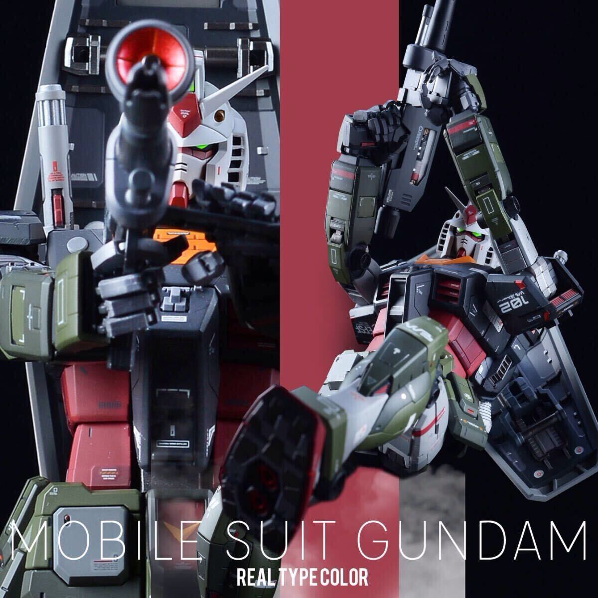 MG リアルタイプガンダム Ver 2.0 塗装済 完成品 GFF風 リアルタイプ