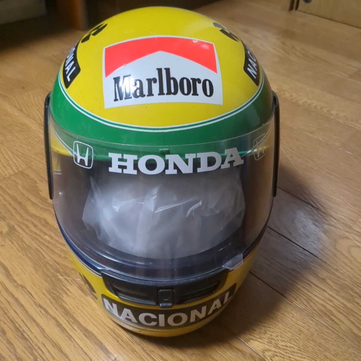 アイルトン・セナ レプリカヘルメット 91年テスト仕様 SHOEI GRV