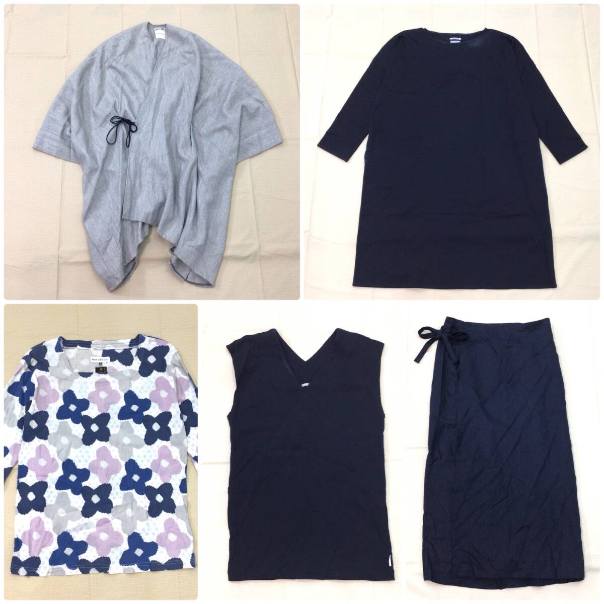 新品】新品未使用！SOU・SOU 麻 ゆかたみたて／南天竹（なんてん