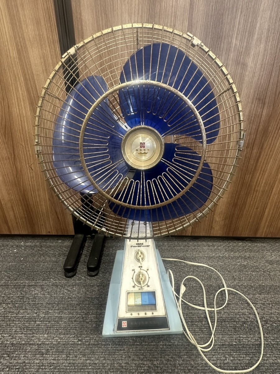 BK-497】 NATIONAL PANACOOL FAN F-30 LG ナショナル 扇風機 昭和