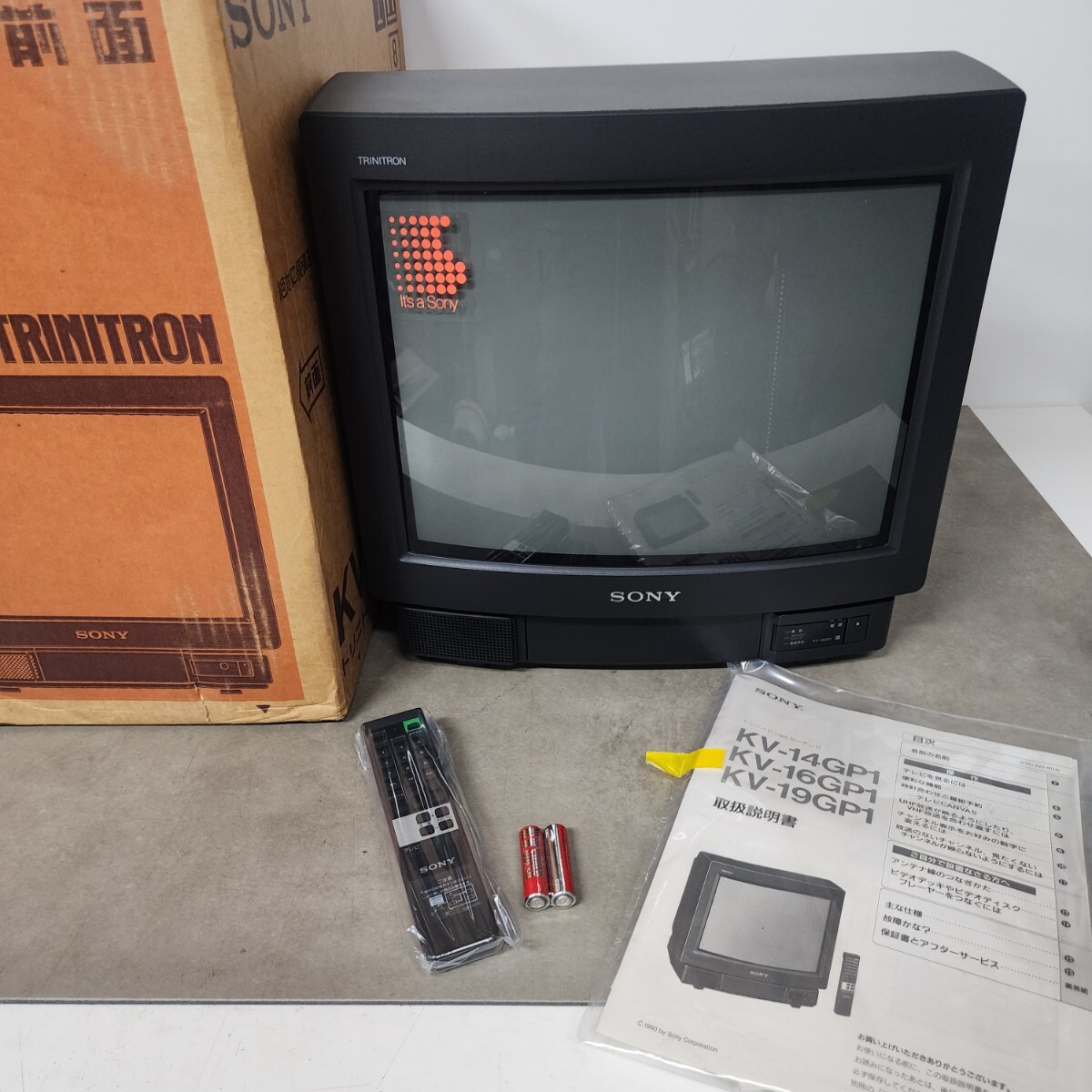 SONY Trinitronブラウン管テレビ KV-21SVF1 ☆中古 SONY ソニー 21型
