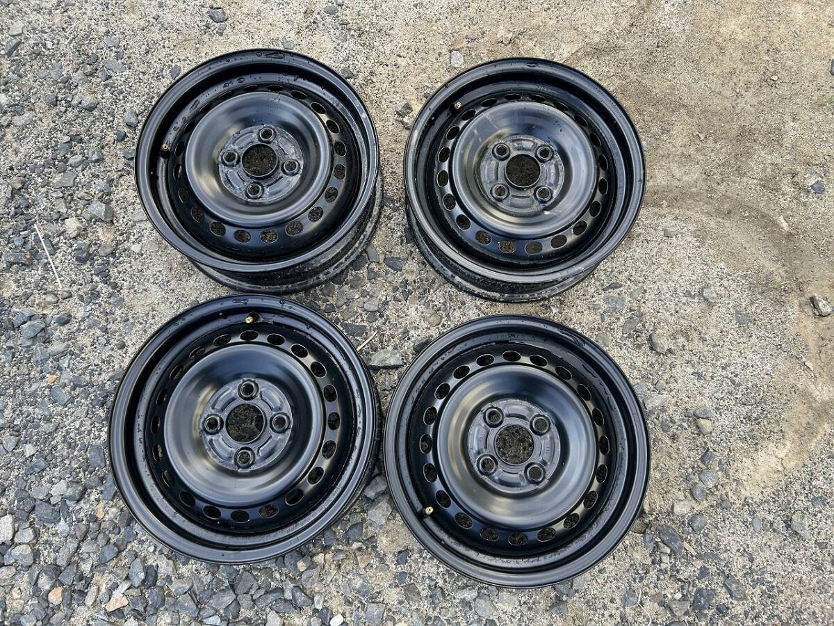 希少 マークⅡワゴン GX70G トヨタ純正 スチールホイールタイヤ