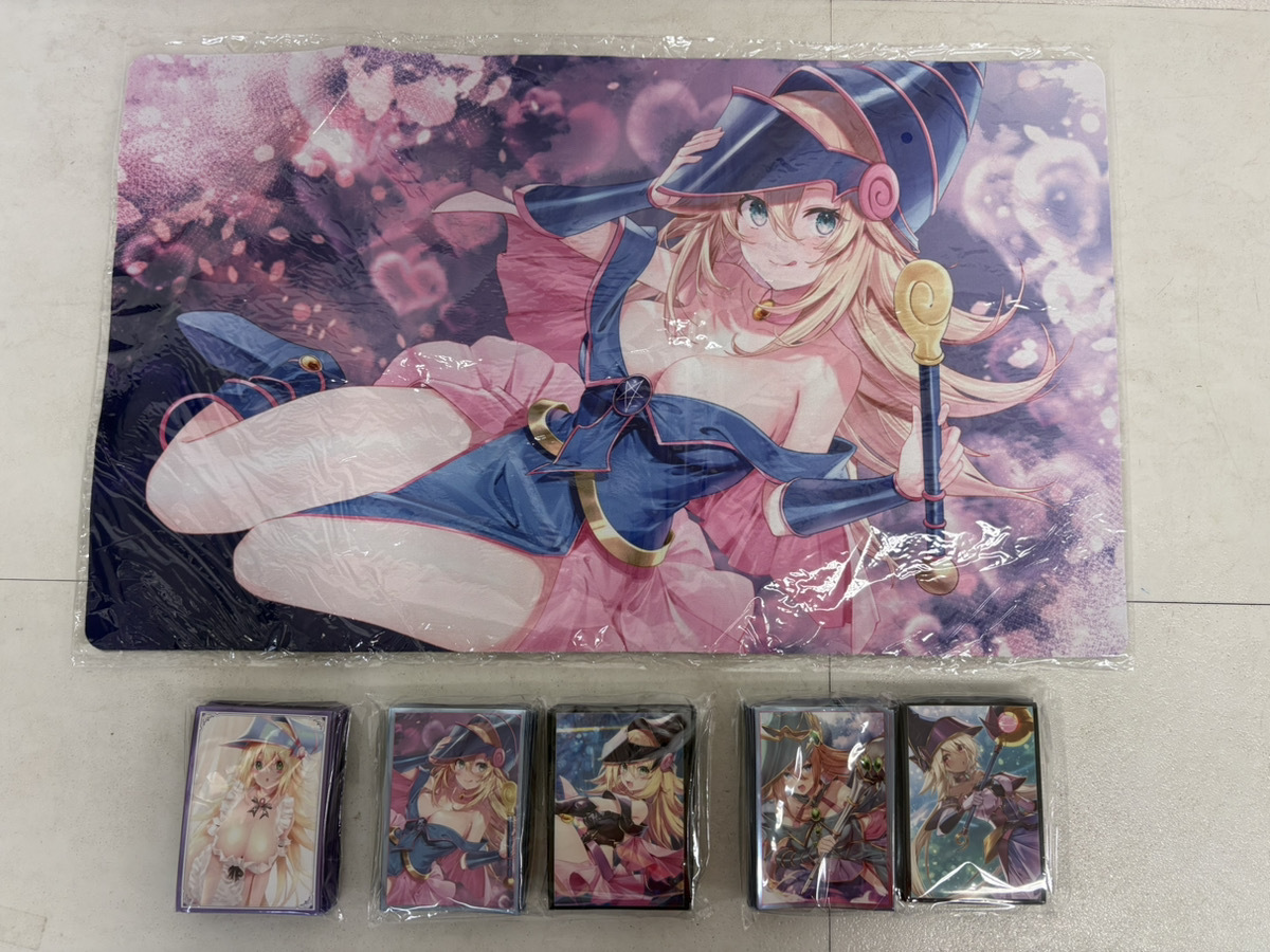 中古】トゥーン・ブラック・マジシャン・ガール スリーブ 海外製の落札
