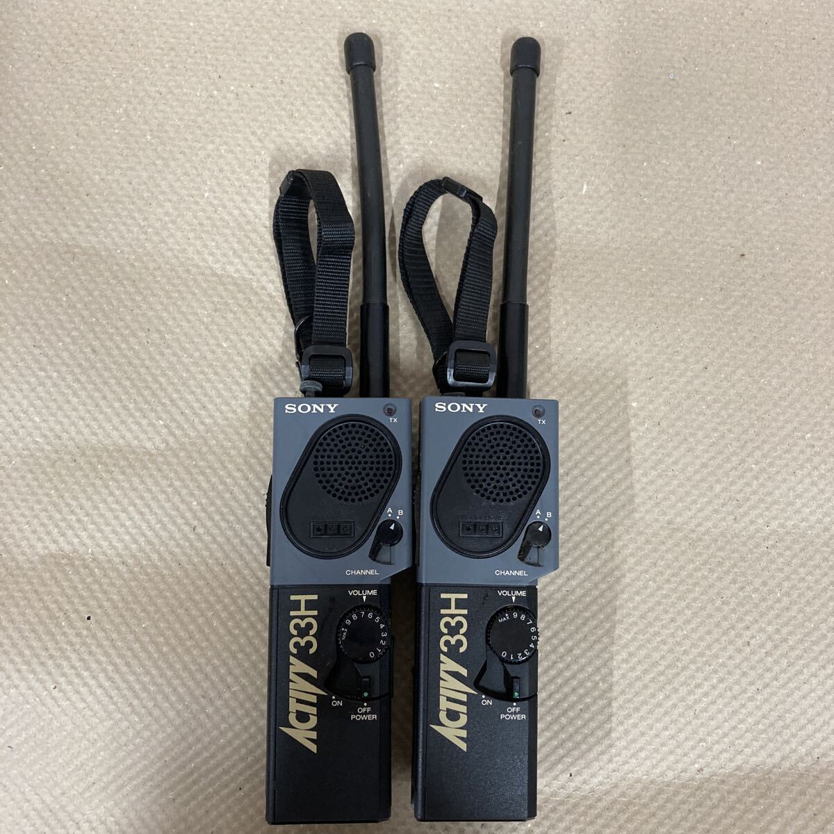 SONY ソニー トランシーバー モデルICB-33H 14札31 Yahoo!オークション