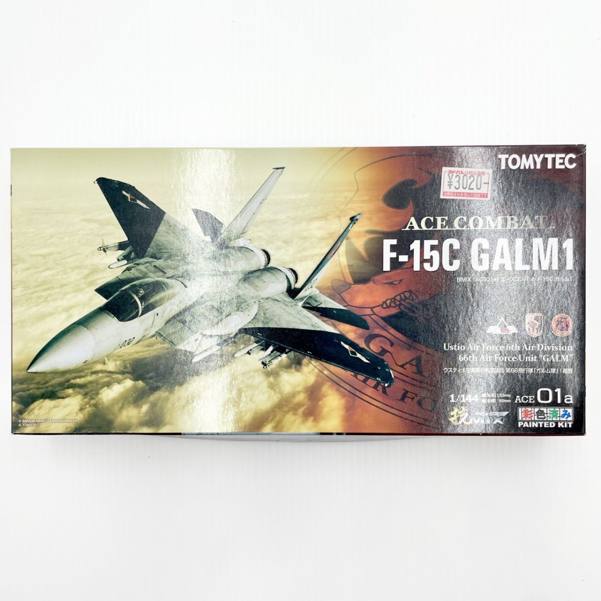 中古 組立済 1/144 技MIX エースコンバット Su-37 YELLOW13 黄色の13