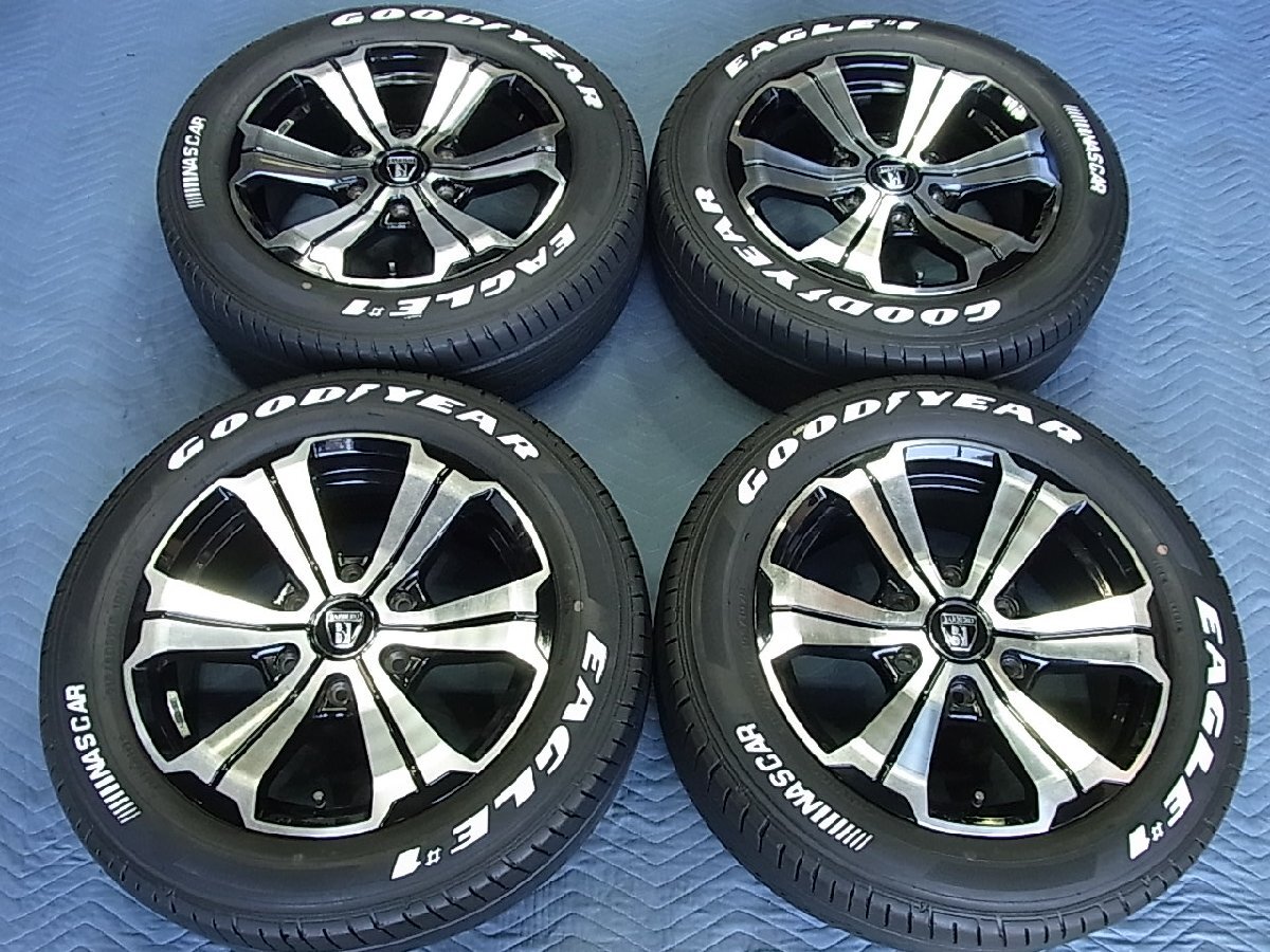 傷や汚れあり】CRIMSON GOJFY 17×7JJ オフセット40 メッキ ホイール 17