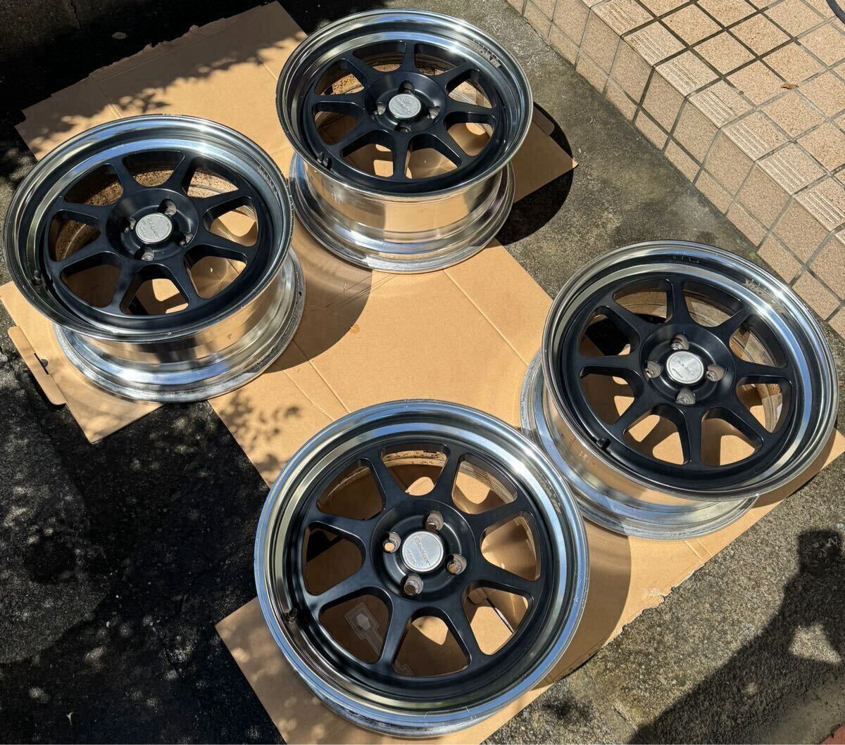 中古】☆深リム☆WORK ワーク Seeker シーカー FX 17インチホイール