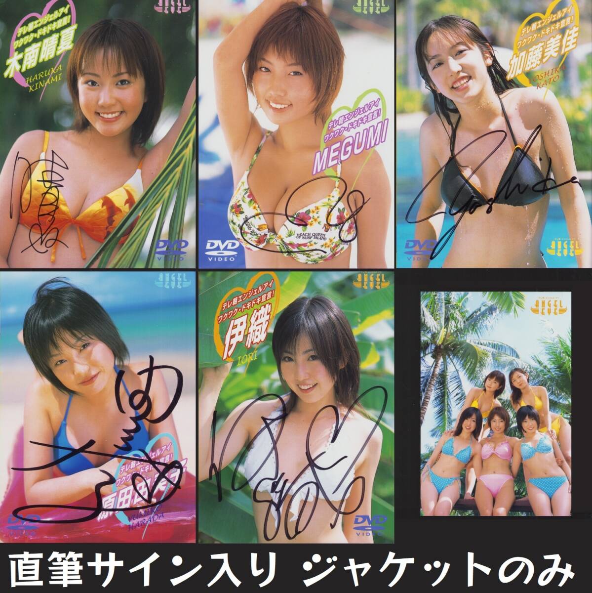 テレ朝エンジェルアイ ワクワク ドキドキ宣言 木南晴夏 DVDの落札情報