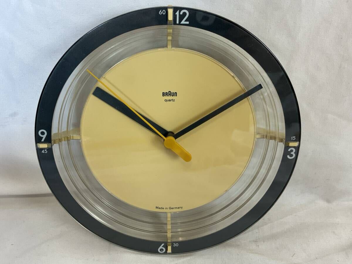 中古】BRAUN ヴィンテージ 時計 ABW21 ディートリッヒ・ルブス