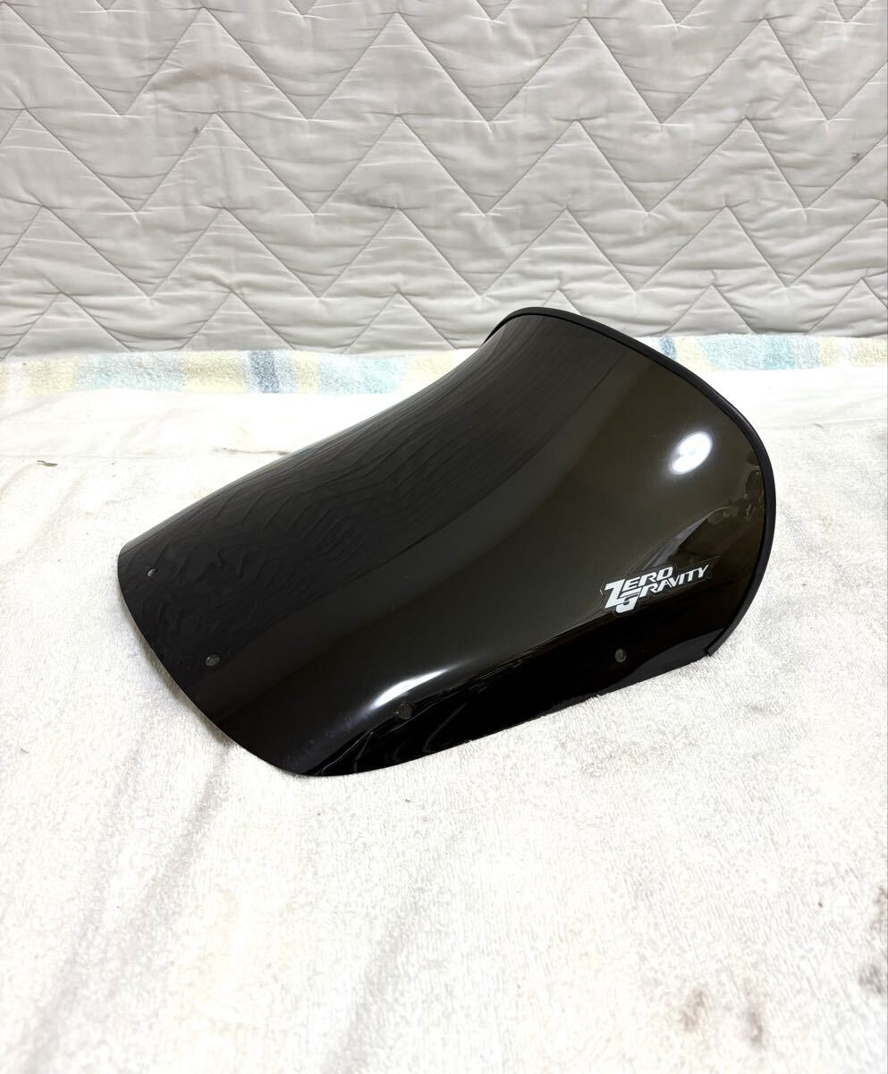 中古】絶版 中古美品 ゼログラビティ スクリーン スモーク ZRX1200