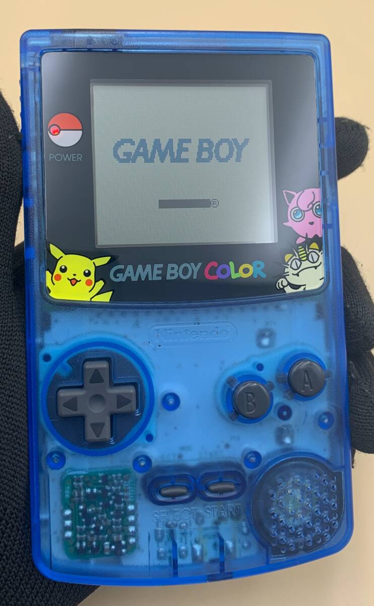 1円 任天堂 ニンテンドー ゲームボーイ カラー スケルトン クリアー